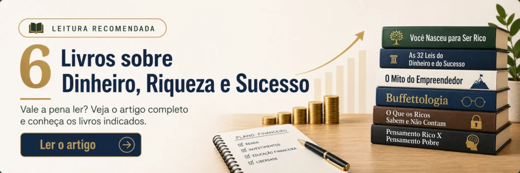 6 livros sobre dinheiro
